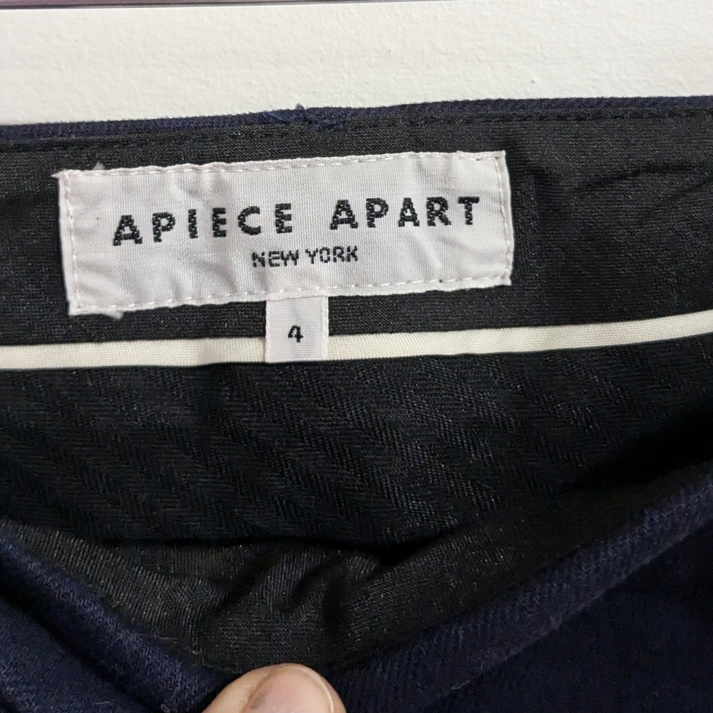 Apiece Apart Camilla High Waisted Trouser - Picture 4 of 7